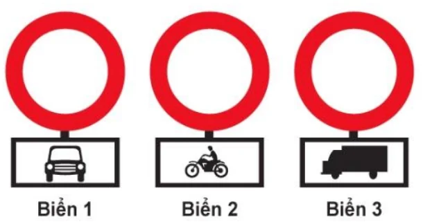 Câu 14 — Thi thử sát hạch hạng D1E - Đề 01