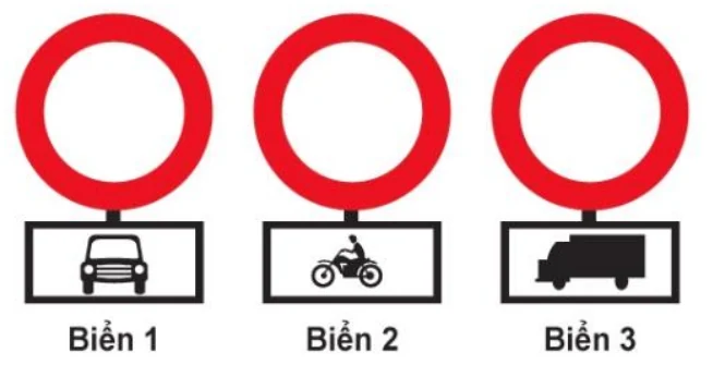 Câu 41 — Thi thử sát hạch hạng D1E - Đề 03