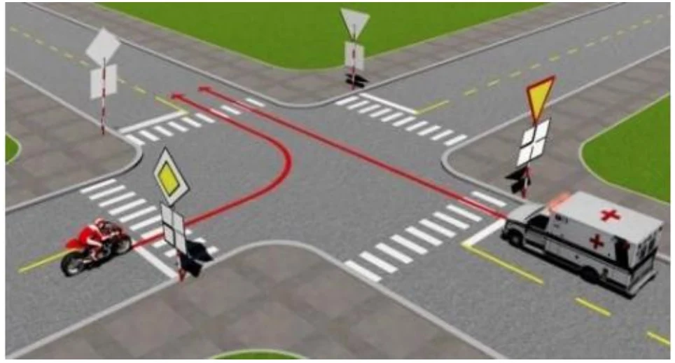 Câu 33 — Thi thử sát hạch hạng C1E - Đề 04