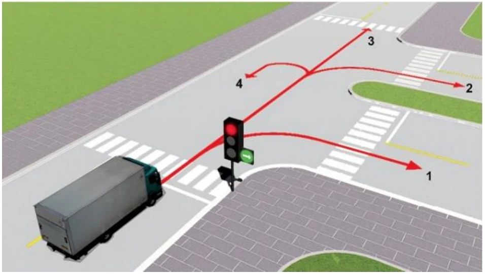 Câu 4 — Thi thử sát hạch hạng DE - Đề 01