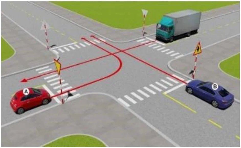 Câu 4 — Thi thử sát hạch hạng DE - Đề 03