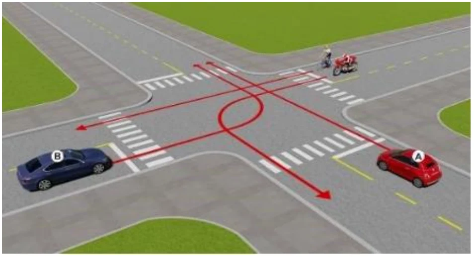 Câu 19 — Thi thử sát hạch hạng D1E - Đề 04