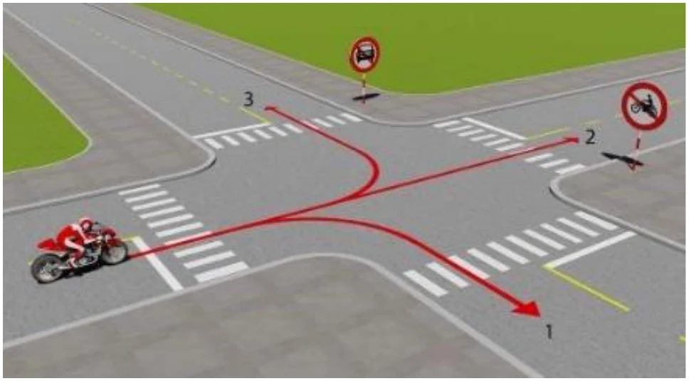 Câu 17 — Thi thử sát hạch hạng DE - Đề 03